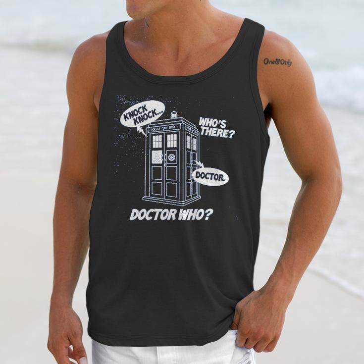 Ripple Junction Doctor Who Knock Unisex Tank Top Gifts for Her