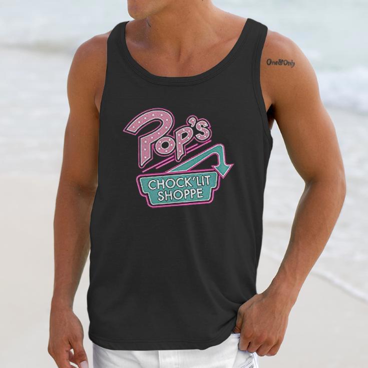 Riverdale Pops Chocklit Shoppe Boyfriend Fit Unisex Tank Top Gifts for Her