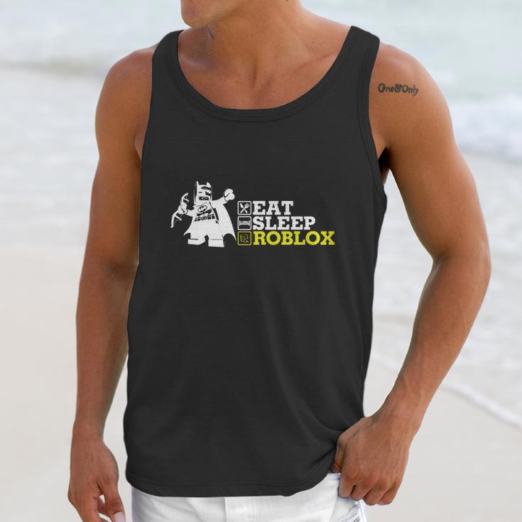 RobloxShirt Eat Sleep Roblox Repeat Unisex Tank Top Gifts for Her