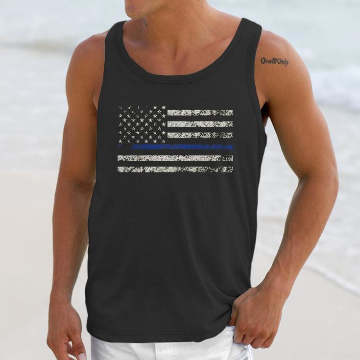 Rothco Thin Blue Line Unisex Tank Top Gifts for Her