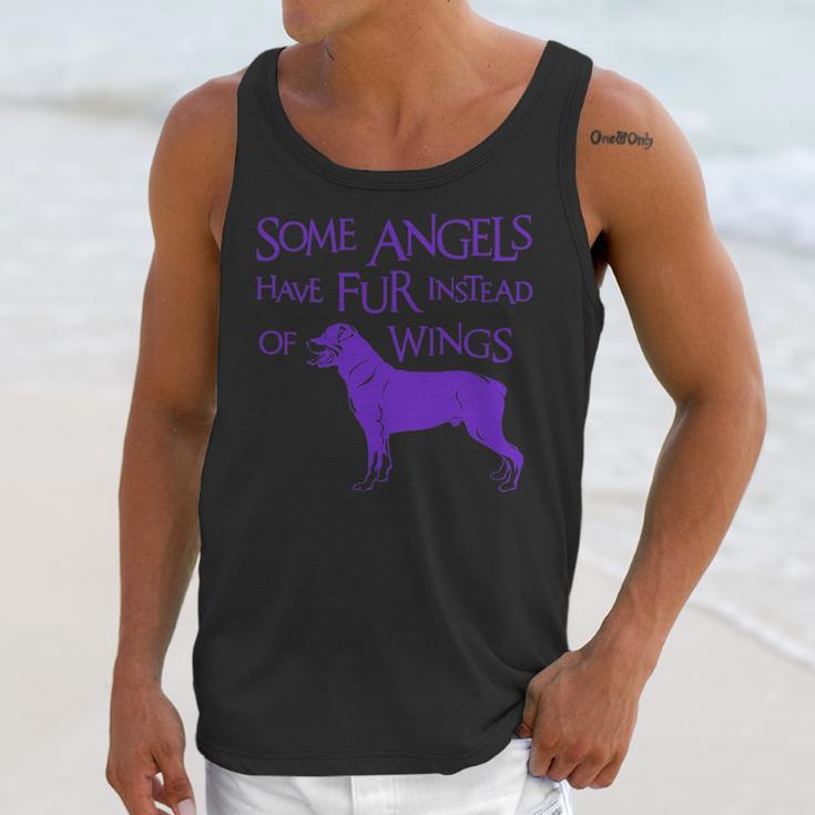 Rottweiler Angel Long Sleeve Unisex Tank Top Gifts for Her