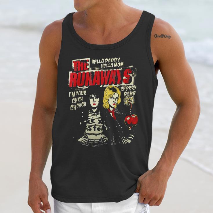 The Runaways Cherry Bomb Tshirt Unisex Tank Top Gifts for Her