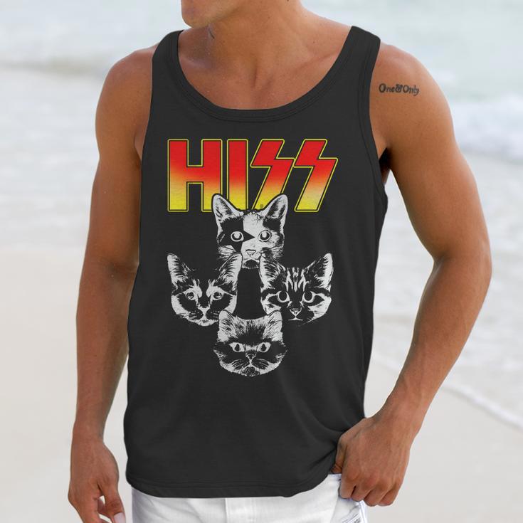 Hiss Music Cat Band Unisex Tank Top Gifts for Her