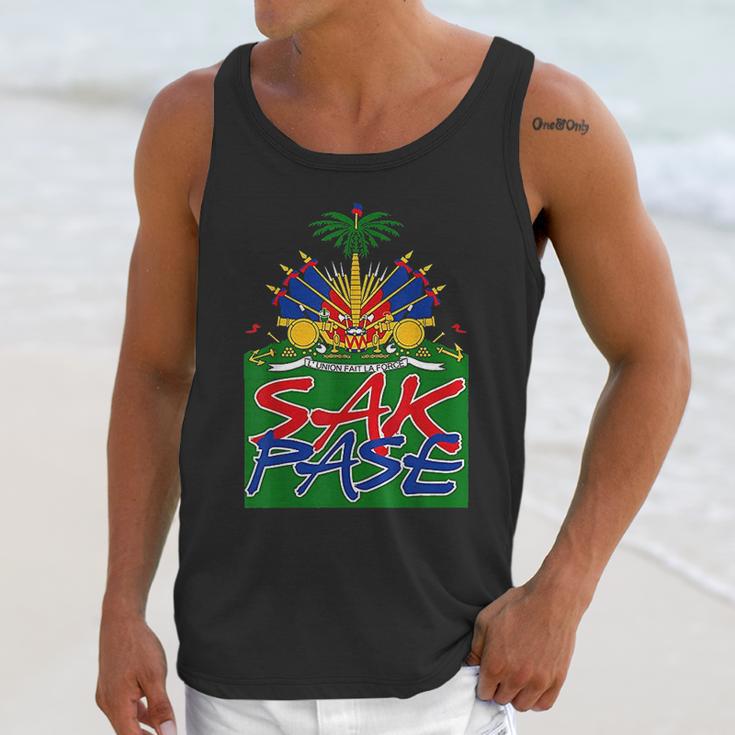 Sak Pase Cute Haitian Creole Pride Unisex Tank Top Gifts for Her