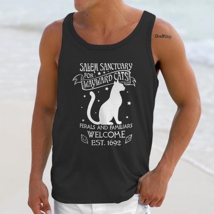 Salem Sanctuary For Wayward Black Cats 1692 Gift Idea Unisex Tank Top Gifts for Her