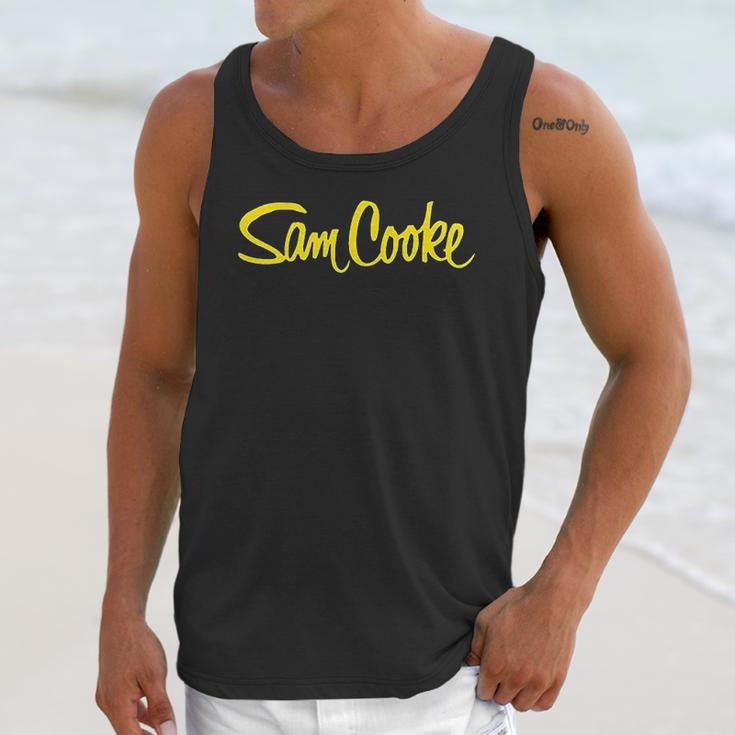 Sam Cooke Print Design Unisex Tank Top Gifts for Her