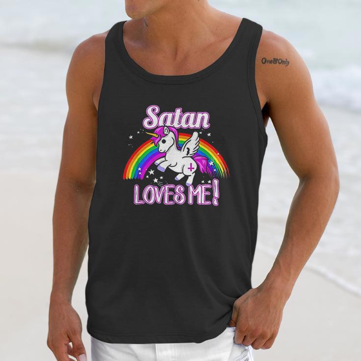 Sata Loves Me Unisex Tank Top Gifts for Her