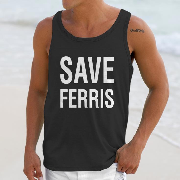 Save Ferris Unisex Tank Top Gifts for Her