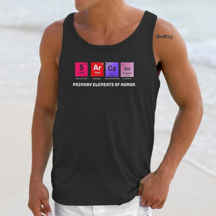 Science Sarcasm S Ar Ca Sm Elements Of Humor Unisex Tank Top Gifts for Her