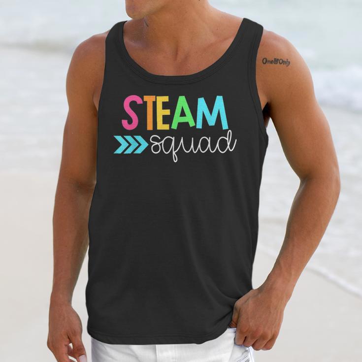 Science Tech Engineering Math Art S Steam Squad Unisex Tank Top Gifts for Her