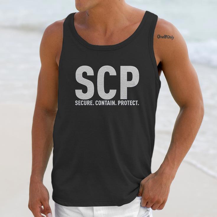 Scp Secure Contain Protect Youth Unisex Tank Top Gifts for Her