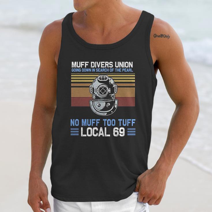 Scuba Diving Scuba Muff Divers Union Unisex Tank Top Gifts for Her