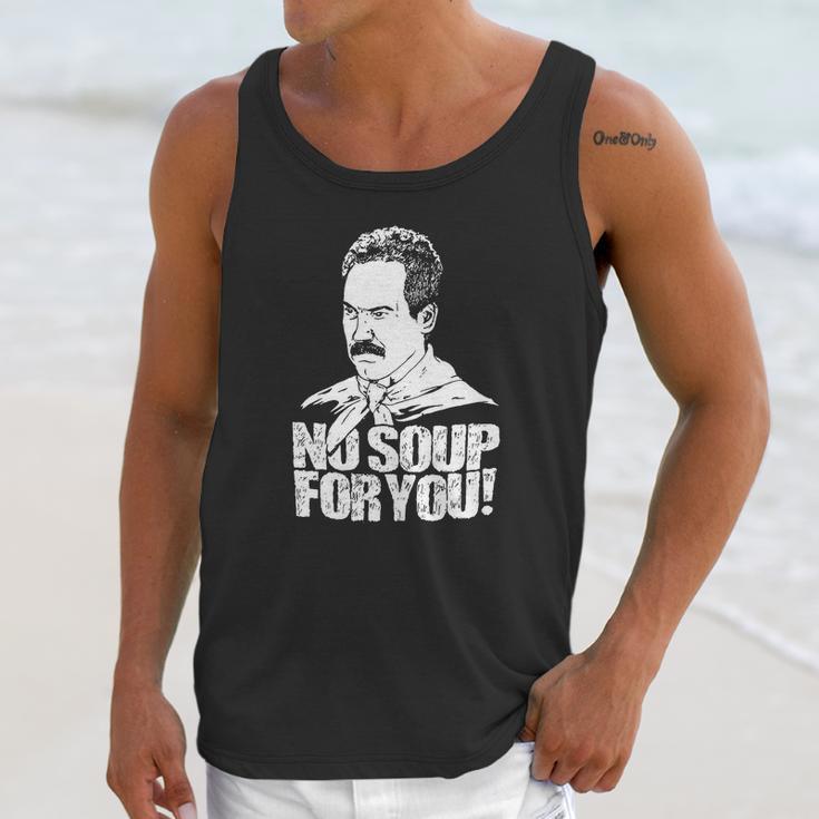 Seinfeld - Soup Nazi - No Soup For You Unisex Tank Top Gifts for Her