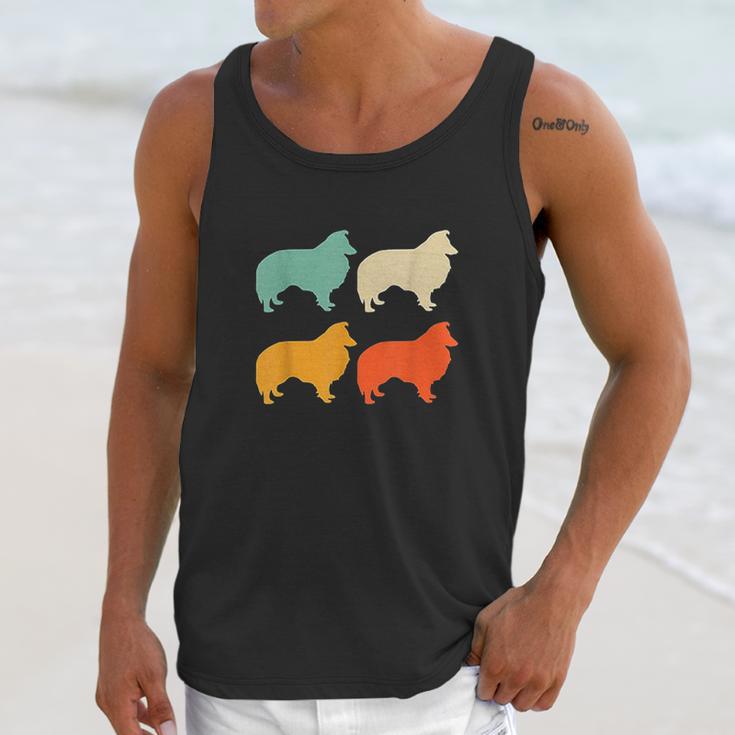 Sheltie Dog Lover Vintage Unisex Tank Top Gifts for Her