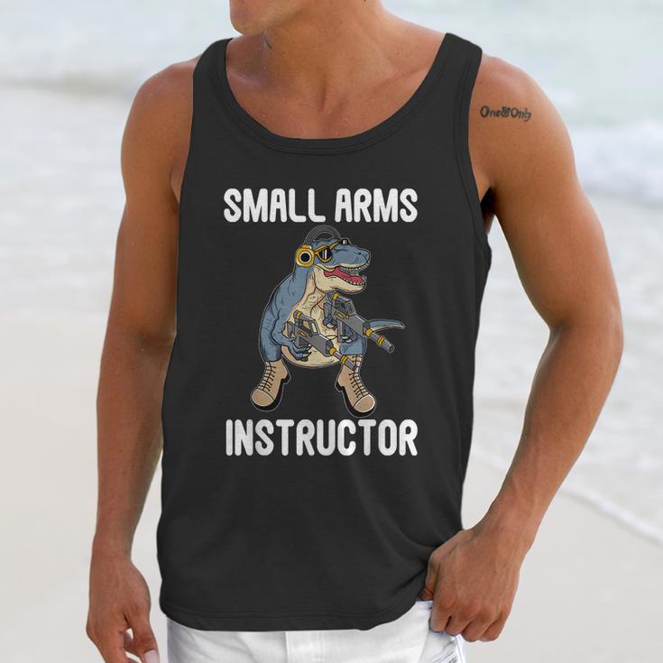 Small Arms Instructor Rex Dinosaur Gun For Firearm Trainer Unisex Tank Top Gifts for Her