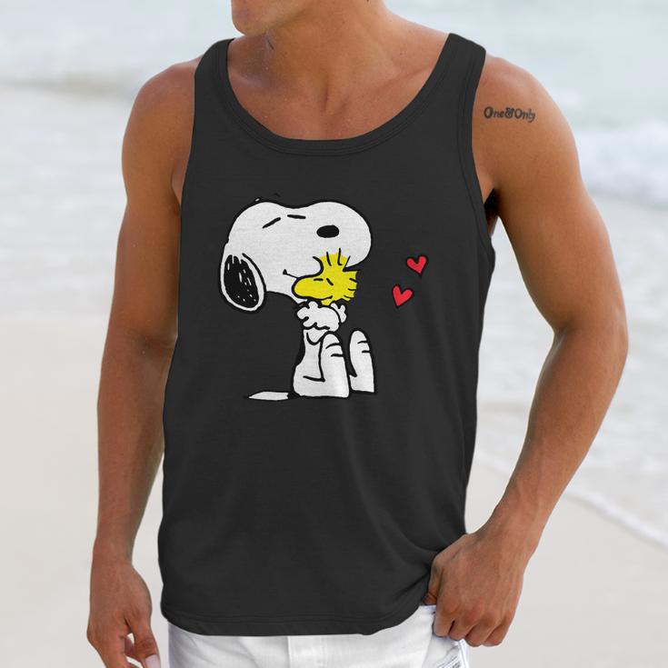 Snoopy Love Unisex Tank Top Gifts for Her