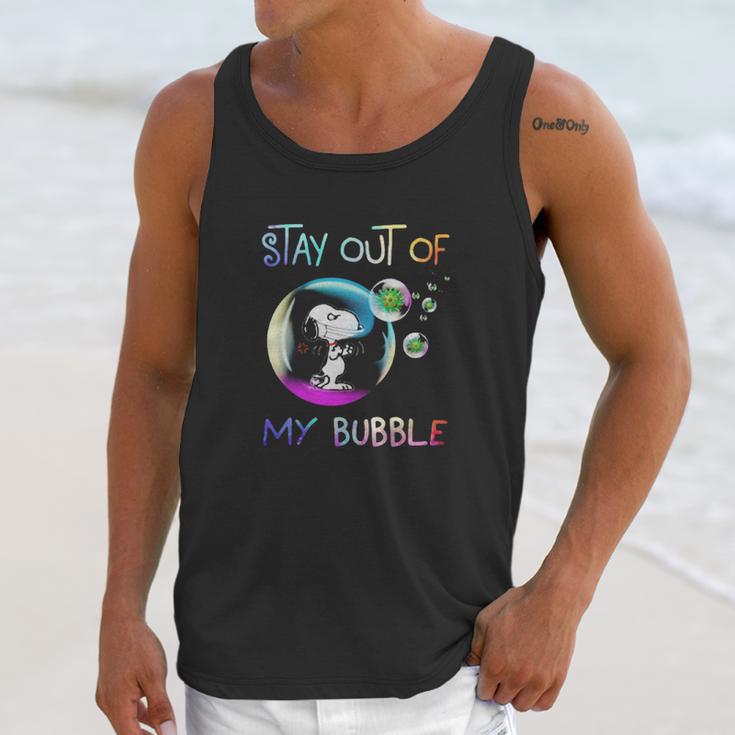 Snoopy Stay Out Of My Bubble Shirt Unisex Tank Top Gifts for Her