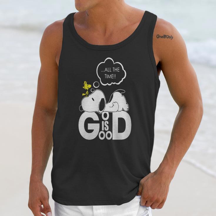 Snoopy All The Time Is Good T-Shirts Unisex Tank Top Gifts for Her