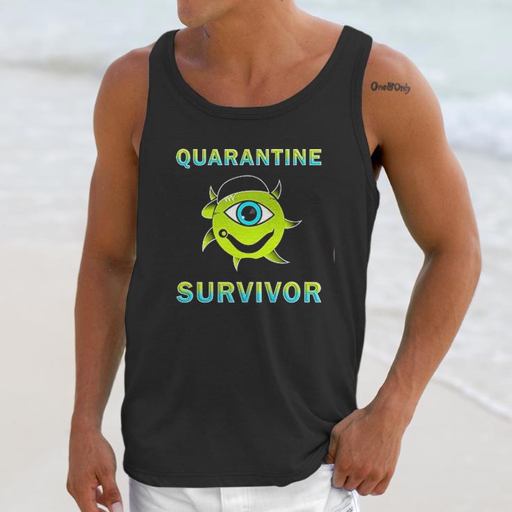 Social Distancing Survivor Unisex Tank Top Gifts for Her