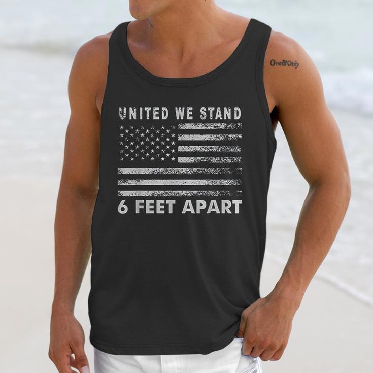 Social Distancing United We Stand 6 Feet Apart Unisex Tank Top Gifts for Her