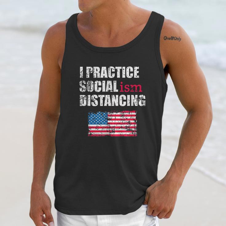 Socialism Funny Social Distancing Socialist Unisex Tank Top Gifts for Her