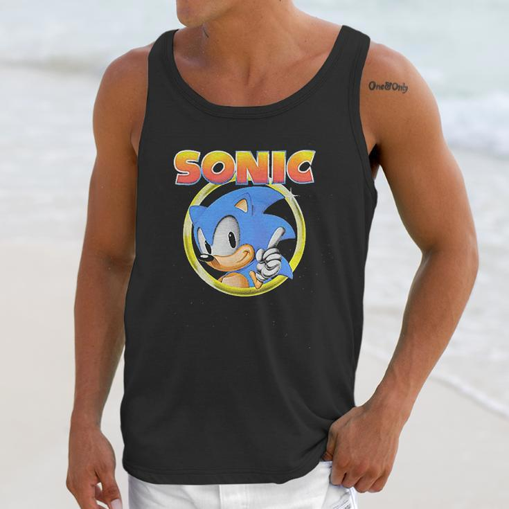 Sonic Hedgehog Unisex Tank Top Gifts for Her