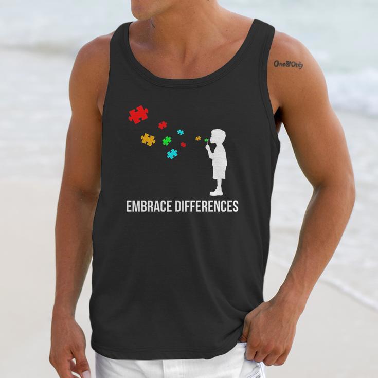 Sped Special Education Embrace Differences Unisex Tank Top Gifts for Her