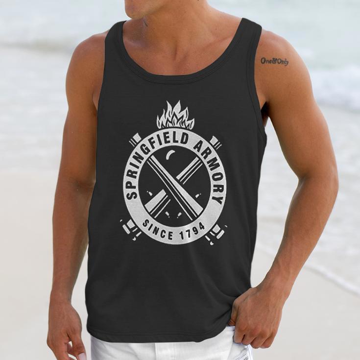 Springfield Armory Since 1794 Vintage Unisex Tank Top Gifts for Her