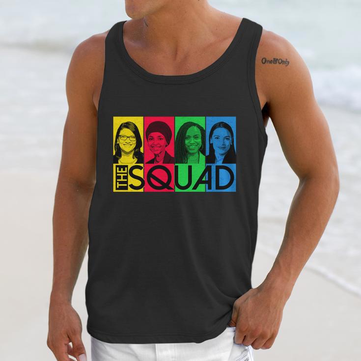 The Squad Aoc Ilhan Omar Tlaib Pressley Unisex Tank Top Gifts for Her