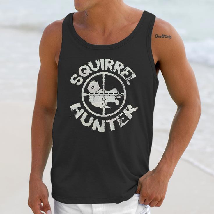 Squirrel Hunter Funny Animal Hunting Season Unisex Tank Top Gifts for Her