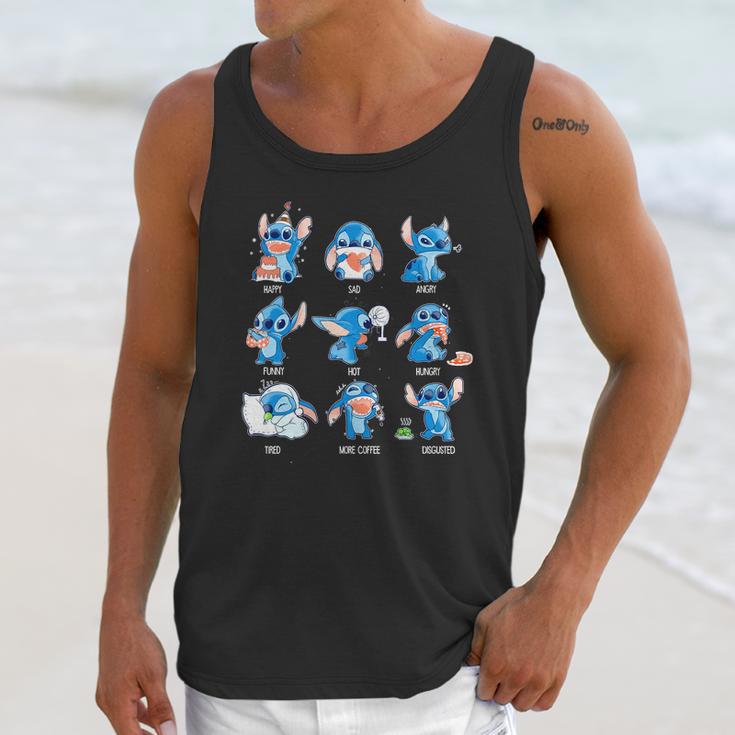 Stitch Today I Feel Unisex Tank Top Gifts for Her