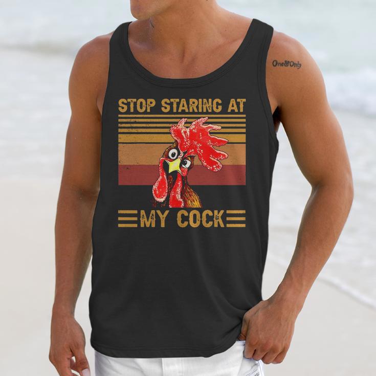 Stop Staring At My Cock 1 Unisex Tank Top Gifts for Her