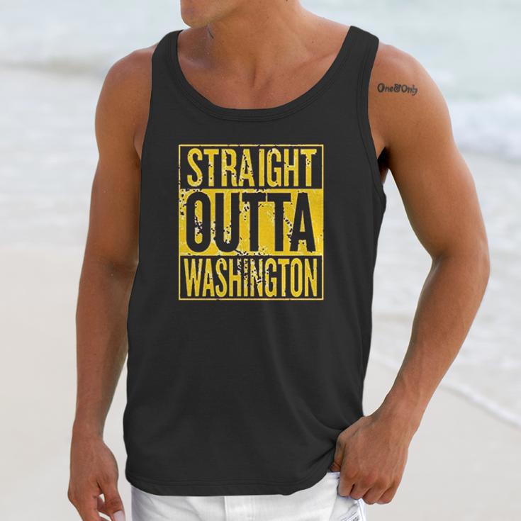 Straight Outta Hometown Pride Fantasy Football Fan Unisex Tank Top Gifts for Her