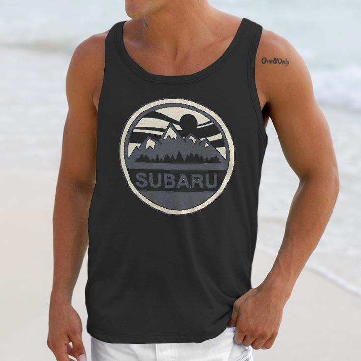 Subaru Official Wild Mountains Unisex Tank Top Gifts for Her