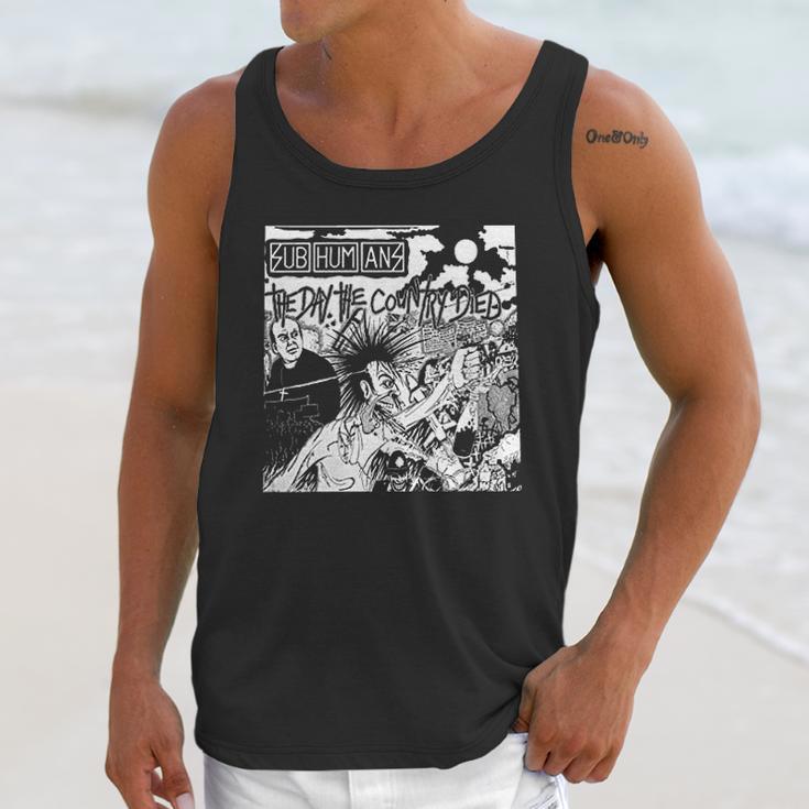 Subhumans The Day The Country Died Unisex Tank Top Gifts for Her