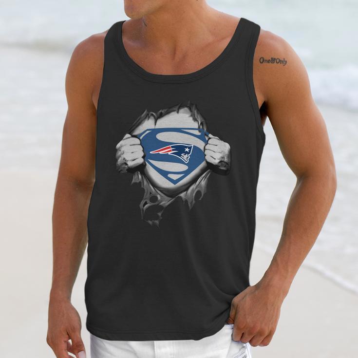 Superman New England Patriots Shirt Unisex Tank Top Gifts for Her