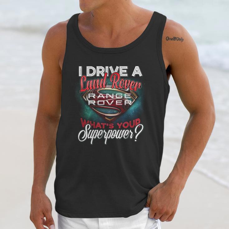 Superpower Land Rover Range Rover Unisex Tank Top Gifts for Her