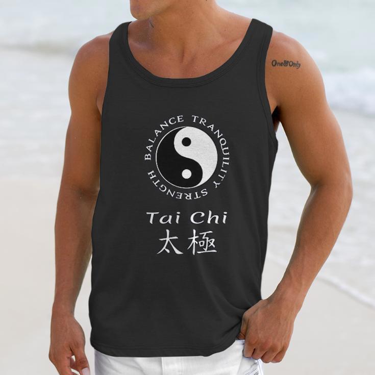 Tai Chi Chuan Chinese Martial Arts Yin Yang Unisex Tank Top Gifts for Her