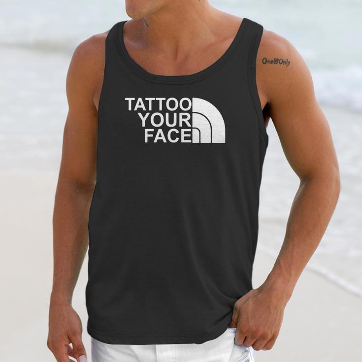 Tattoo Your Face Pullover Hoodie Unisex Tank Top Gifts for Her