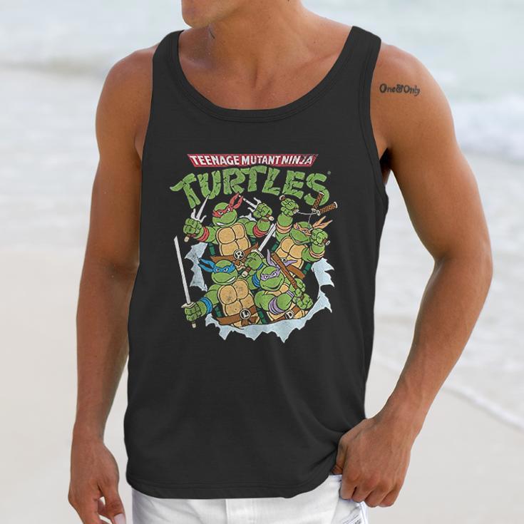 Teenage Mutant Ninja Turtles Break Through Unisex Tank Top Gifts for Her