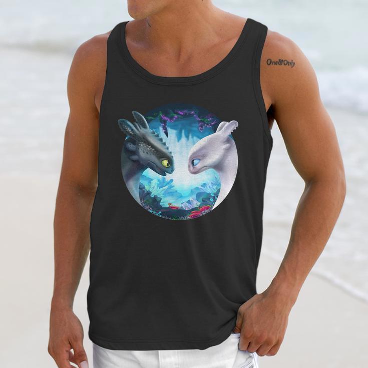 Toothless And Light Fury Unisex Tank Top Gifts for Her