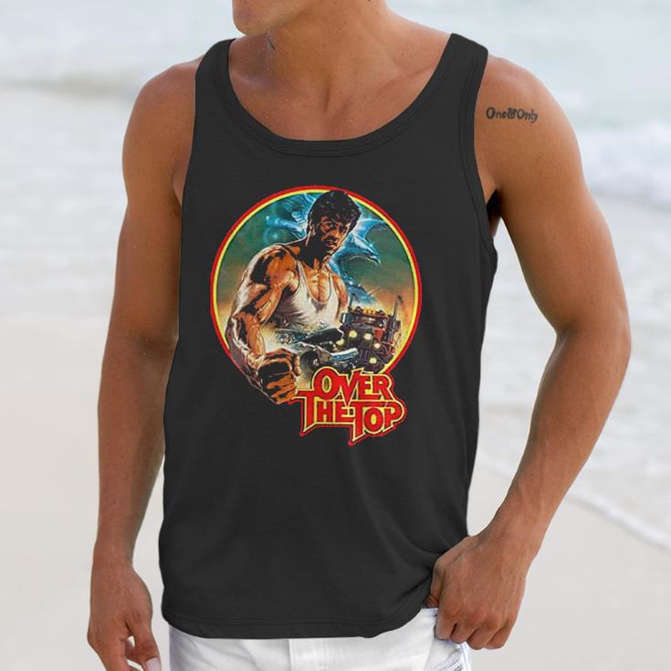 Over The Top Lincoln Hawk Stallone Retro Unisex Tank Top Gifts for Her