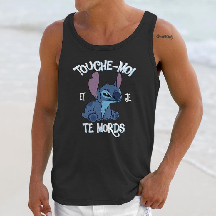 Touche Moi Te Mords Unisex Tank Top Gifts for Her