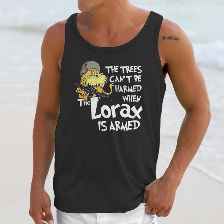 The Trees Can Not Be Harmed When The Lorax Is Armed Unisex Tank Top Gifts for Her