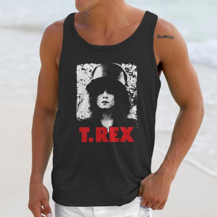 Trex Marc Bolan Pixellated Photo Unisex Tank Top Gifts for Her