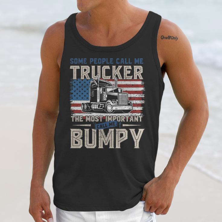 Trucker Most Important Call Me Bumpy Unisex Tank Top Gifts for Her