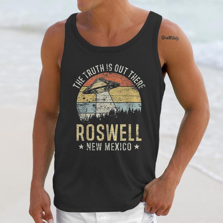 Truth Is Out There Roswell New Mexico Alien Abduction Ufo Unisex Tank Top Gifts for Her