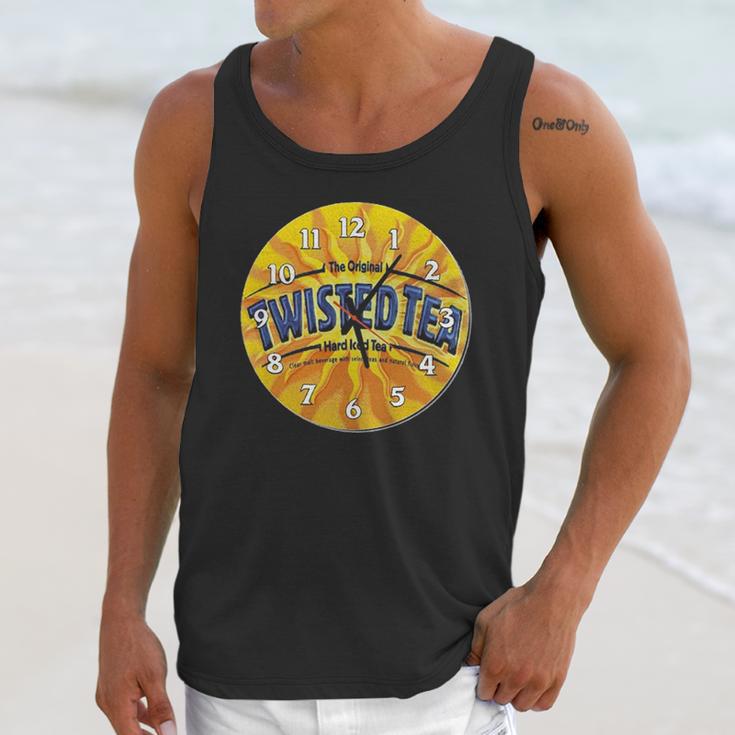 Twisted Tea Funny Clock Unisex Tank Top Gifts for Her