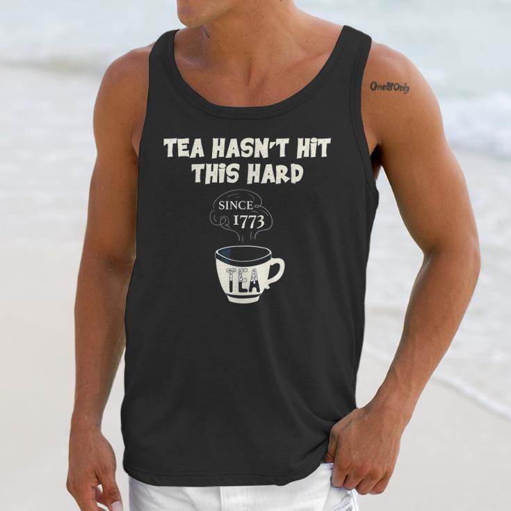 Twisted Tea Hasnt Hit This Hard Since 1773 Funny Unisex Tank Top Gifts for Her