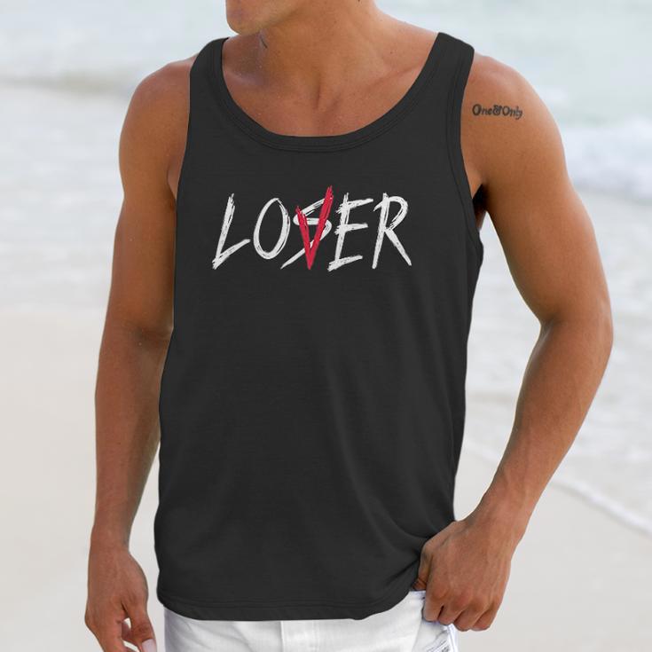 Ugp Campus Apparel Loser Or Lover Basic Unisex Tank Top Gifts for Her